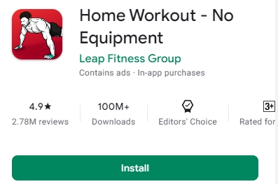 Home Workout No Equipment